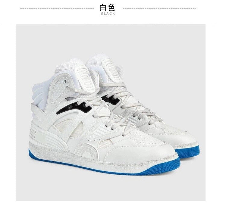 Women Chunky Sneakers Fashion Casual Shoes Woman Comfortable Split Leather Flats Platform Men Sneakers Chaussure Femme