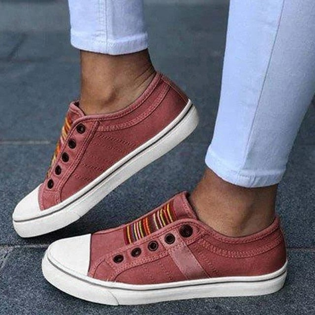 xiangtuibao Low-cut Trainers Canvas Flat Shoes Women Casual Vulcanize Shoes New Women Summer Autumn Sneakers Ladies