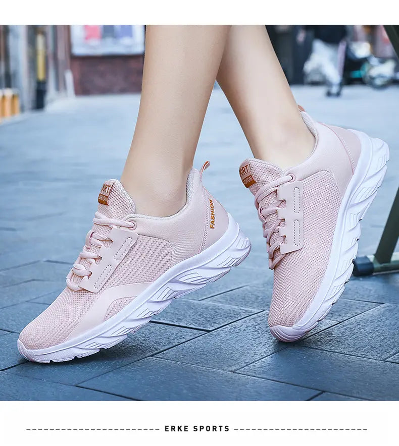 xiangtuibao Women Sneakers Spring Ladies Flat Shoes Casual Women Vulcanized Fashion Summer Light Mesh Breathable Female Running Shoes