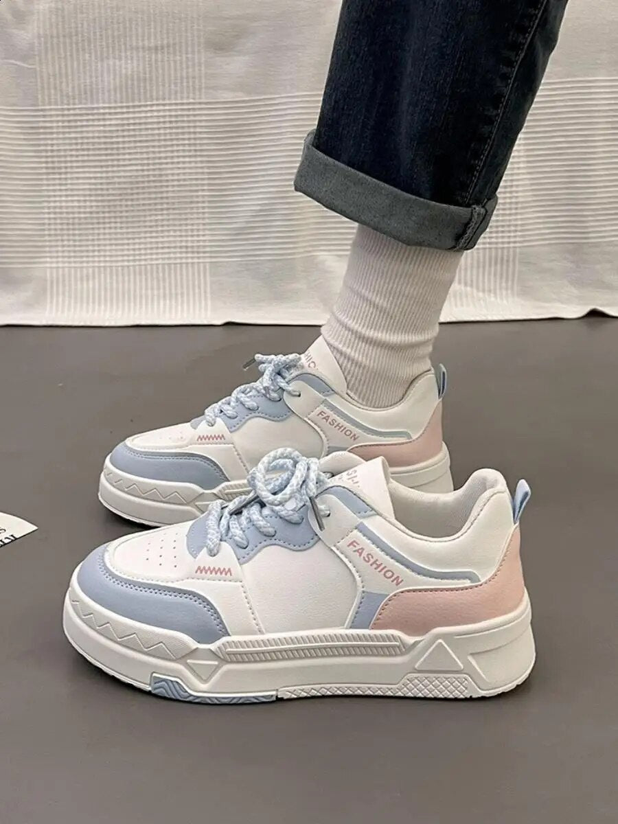 xiangtuibao Women's Shoes Platform Wedge Basket Round Toe Casual Female Sneakers Modis Autumn Shallow Mouth Clogs Summer Sports New Cut