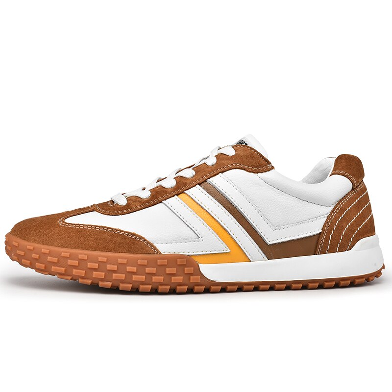 New Mens Sneakers Fashion Men's Shoes Leather Casual Shoes for Men Streetwear Skateboard Korean Tennis Shoes High Quality