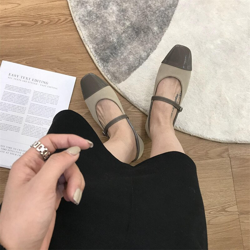 xiangtuibao Women Flats New Brand Top Quality Flat Shoes Casual Outdoor Shoes Ballet Flat Fashion Mix Color Round Toe Loafers