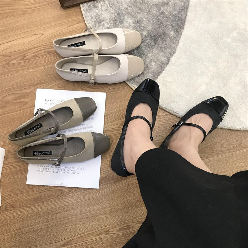 xiangtuibao Women Flats New Brand Top Quality Flat Shoes Casual Outdoor Shoes Ballet Flat Fashion Mix Color Round Toe Loafers