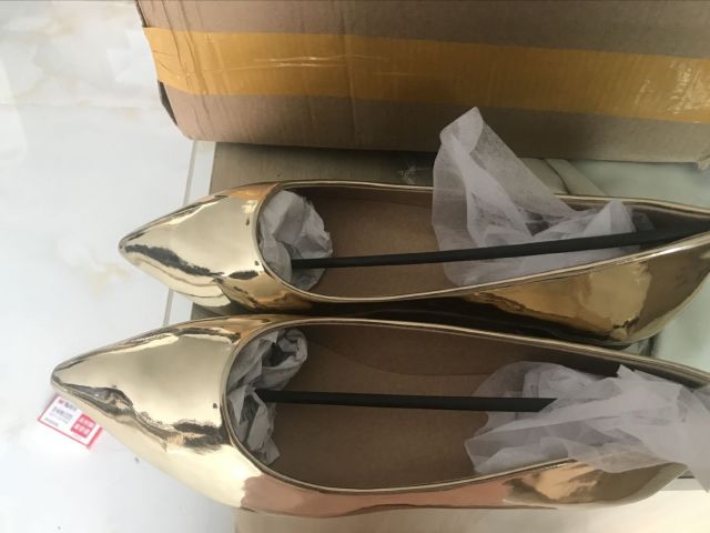 Ladies 2-48 Patent Leather Slip-ons Green Beige Pointy Toe Light Shoes For Women Promotion Simple Flats Spring Outdoor Cute