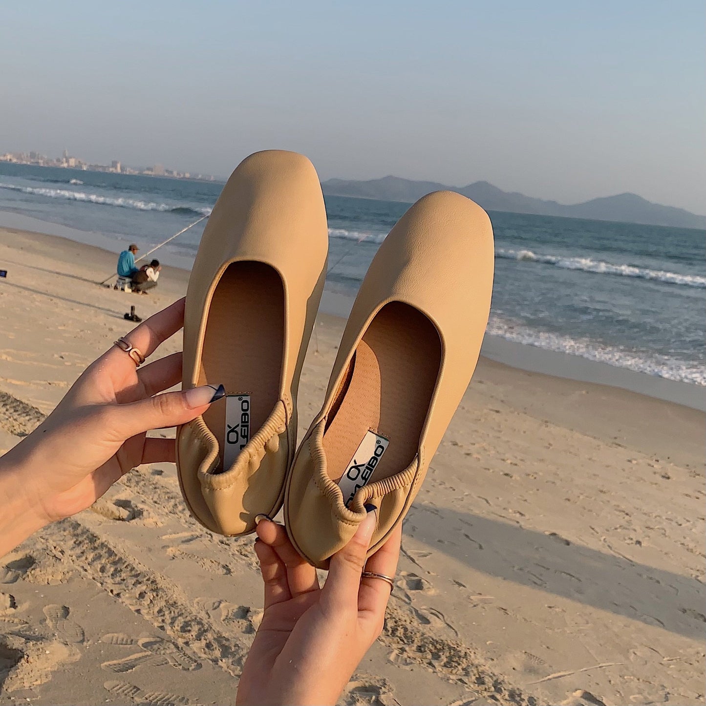 Women Casual Flats Spring Autumn Comfortable Soft Boat Shoes Loafers Ballerina Shallow Round Toe Ballet Flat Shoes