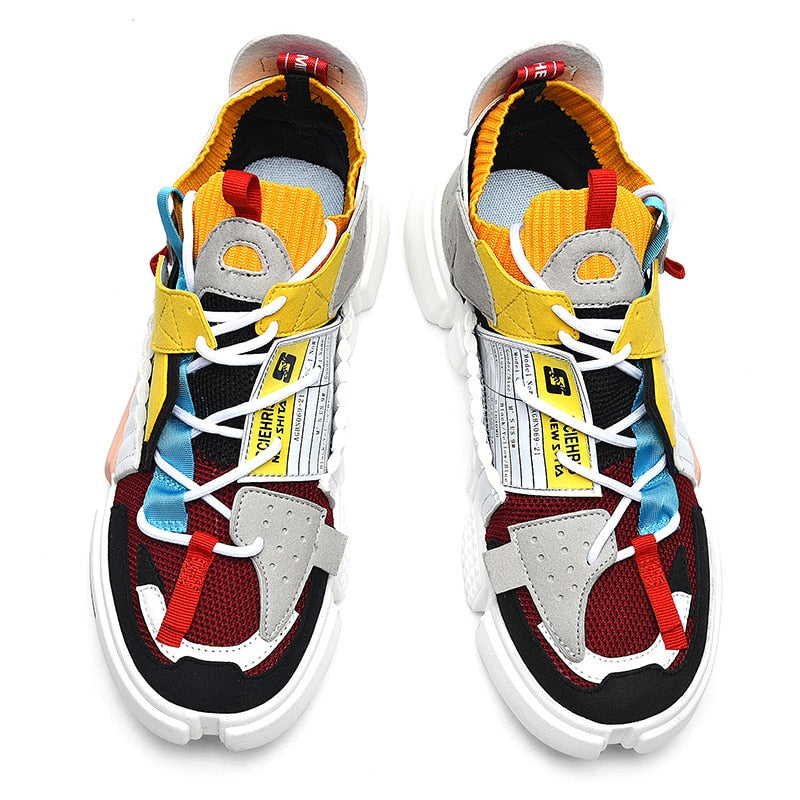 Shoes For Men Women's Chunky White Luxary Sneakers Ladies Running Casual Shoes Fashion Light Male Tenis Sports Fitness Footwear