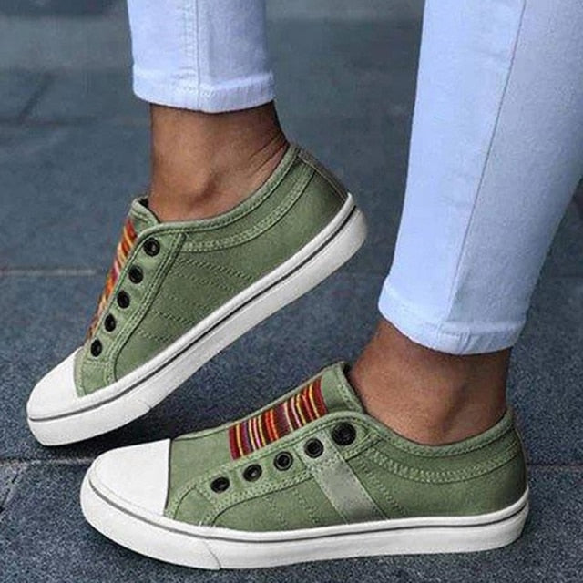 xiangtuibao Low-cut Trainers Canvas Flat Shoes Women Casual Vulcanize Shoes New Women Summer Autumn Sneakers Ladies