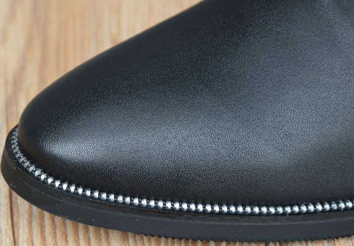 xiangtuibao New Fashion Men Boots Genuine Leather Men's British Autumn Winter Warm Plush Ankle Boots Man Casual shoes Zapatos man hombre