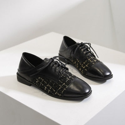 xiangtuibao Spring Fashion Flat Shoes Women Quality PU Leather Slip on Loafer Shoes Ladies Flats Mocassins Big Size 44 Sapato Feminino JJ26