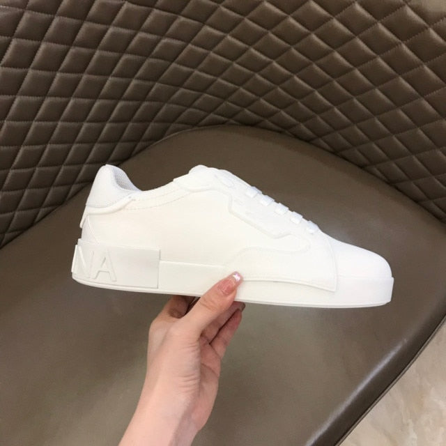 Top men's Paris luxury lace-up running fitness outdoor comfortable shoes fashion sports shoes leather shoes summer flat shoes