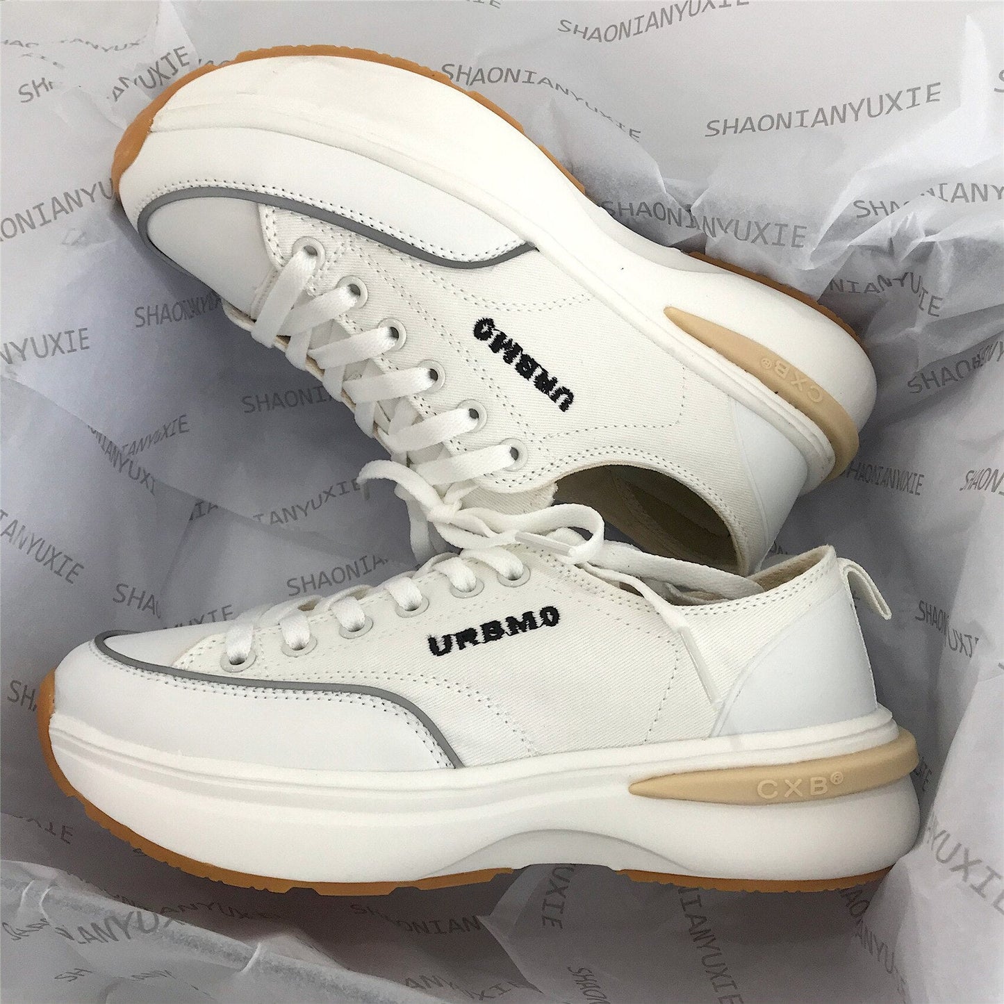 Low-top Women Single Shoes Thick-soled Candy Color Flats Female Canvas Shoes Spring Summer Platform Lady Sneaker