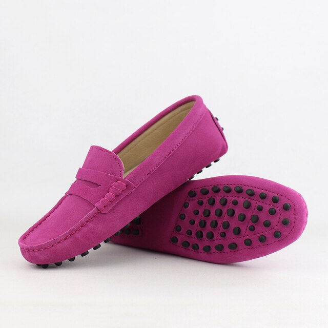 xiangtuibao Shoes Women 100% Genuine Leather Women Flat Shoes Casual Loafers Slip On Women's Flats Shoes Moccasins Lady Driving Shoes
