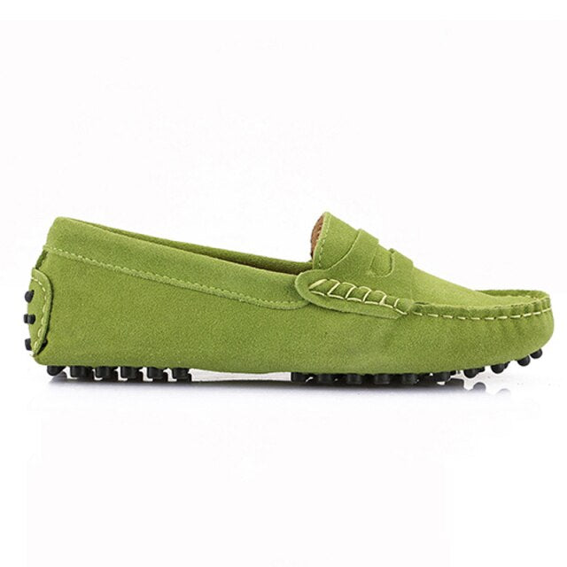 xiangtuibao Shoes Women 100% Genuine Leather Women Flat Shoes Casual Loafers Slip On Women's Flats Shoes Moccasins Lady Driving Shoes