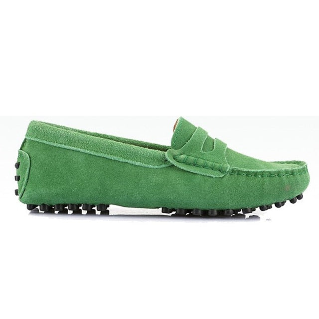 xiangtuibao Shoes Women 100% Genuine Leather Women Flat Shoes Casual Loafers Slip On Women's Flats Shoes Moccasins Lady Driving Shoes
