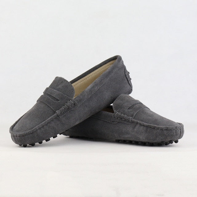 xiangtuibao Shoes Women 100% Genuine Leather Women Flat Shoes Casual Loafers Slip On Women's Flats Shoes Moccasins Lady Driving Shoes