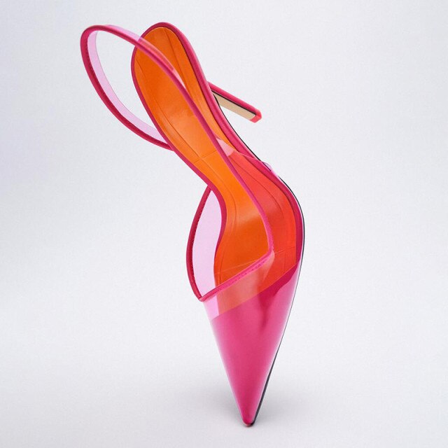 High Heels Pointed Toe Lace-Up Shallow Mouth Slip On Women's High-Heeled Shoes Sexy Pump Sandals Ladies Spikes Gold Slip-On Beig