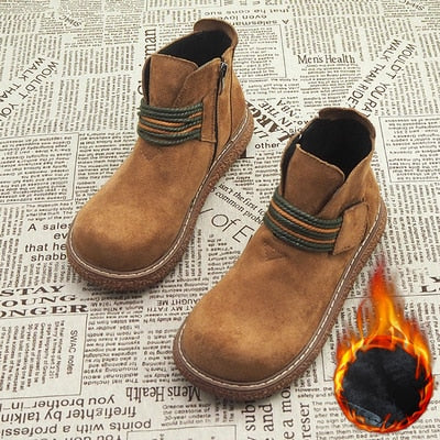 xiangtuibao Harajuku Martin Boots British Wind Short Boots New Mori Literary Retro Thick Bottom Women's Ankle Boots Big Head Doll Shoes