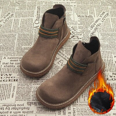 xiangtuibao Harajuku Martin Boots British Wind Short Boots New Mori Literary Retro Thick Bottom Women's Ankle Boots Big Head Doll Shoes