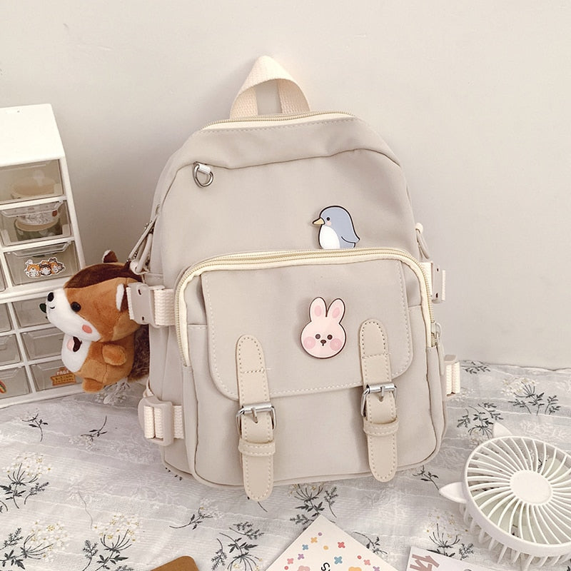 Mini Backpack Women Kawaii Shoulder Bag for Teenage Girls Multi-Function Small Bagpack Ladies Fashion Travle School Backpacks