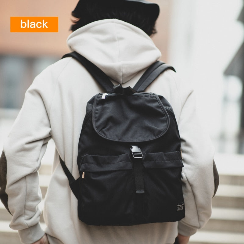 HK Men's Mini Backpack Japanese and Korean Style Teenager School Boys Girls Backpack Cute Travel Bag Women's Backpack Mochila