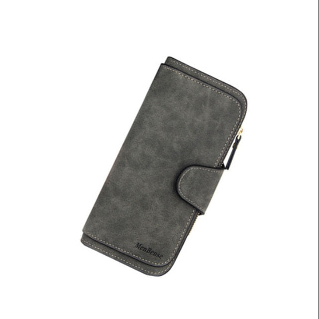 Women's wallet made of leather Wallets Three fold VINTAGE Womens purses mobile phone Purse Female Coin Purse Carteira Feminina