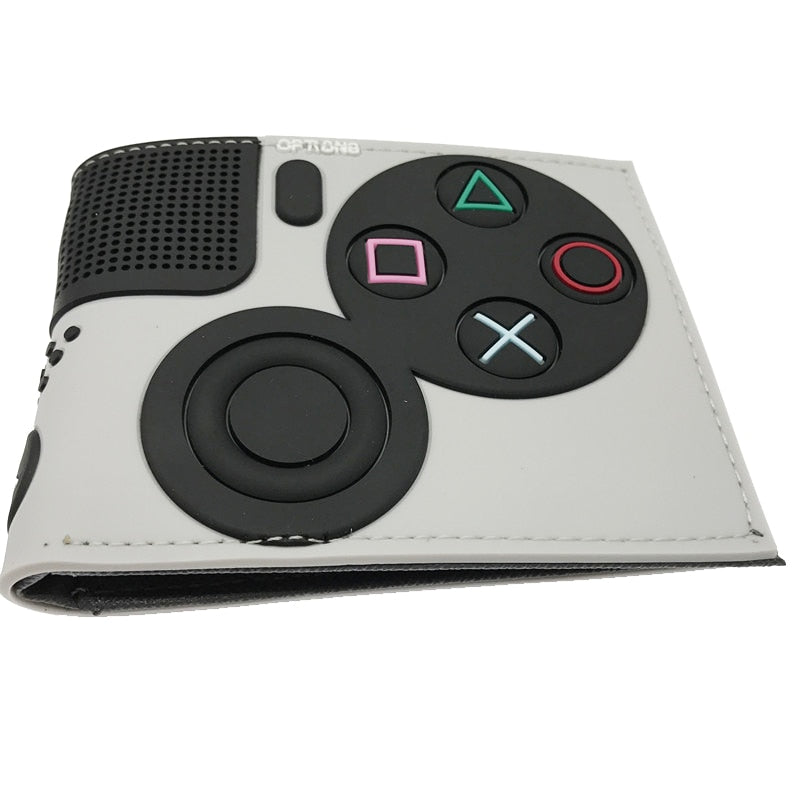 3D Touch Games Playstation Purse Anime Cartoon PVC Wallets for Students Boy Girl Money Coin Holder Short Wallet