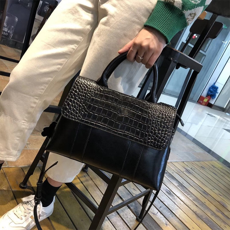 High Quality Women Bags Luxury Handbags Designer Fashion Casual Tote Genuine Cow Leather Lady Shoulder Bag Crossbody New
