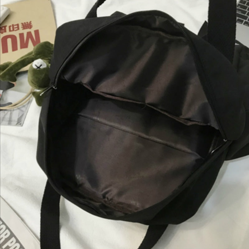 Backpacks Women Nylon Students Multi-pockets Safari-style Harajuku Ins Leisure Large Capacity Travel Bags Teenagers Chic Trendy