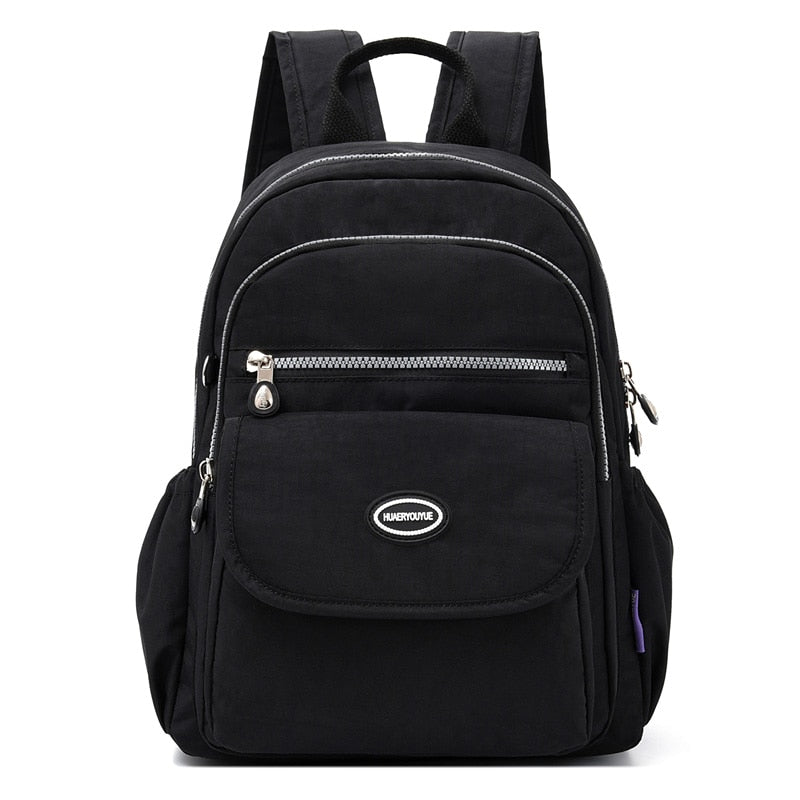 Fashion Women Backpack Waterproof School Backpacks for Teenagers Girls Nylon Cloth Shoulder Bag Ladies Travel Bookbag Mochilas