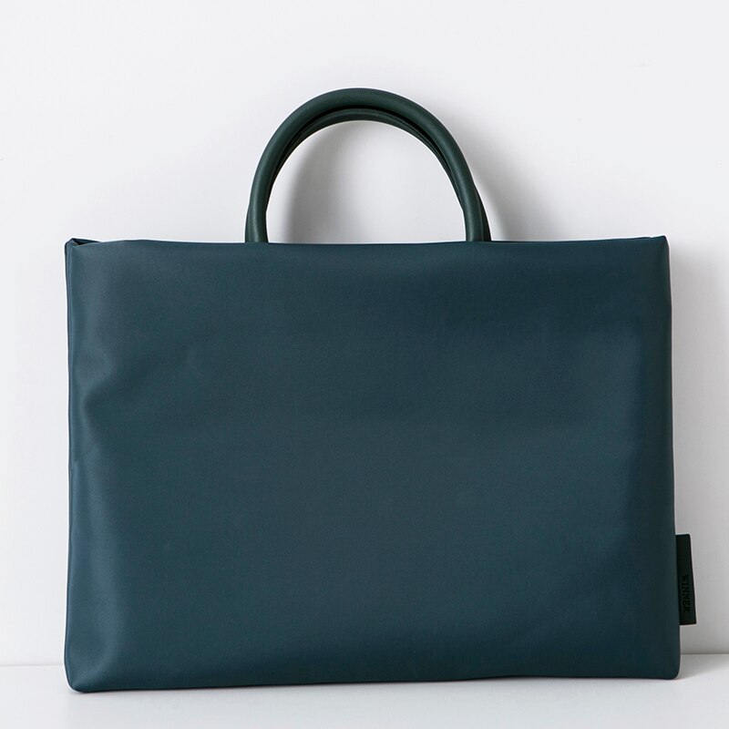 Laptop Bag 13 14 15 15.6 inch Handbag Women Notebook Bag For Macbook Pro Air 13 Case Xiaomi Asus PU Handle Luxury Computer Bag