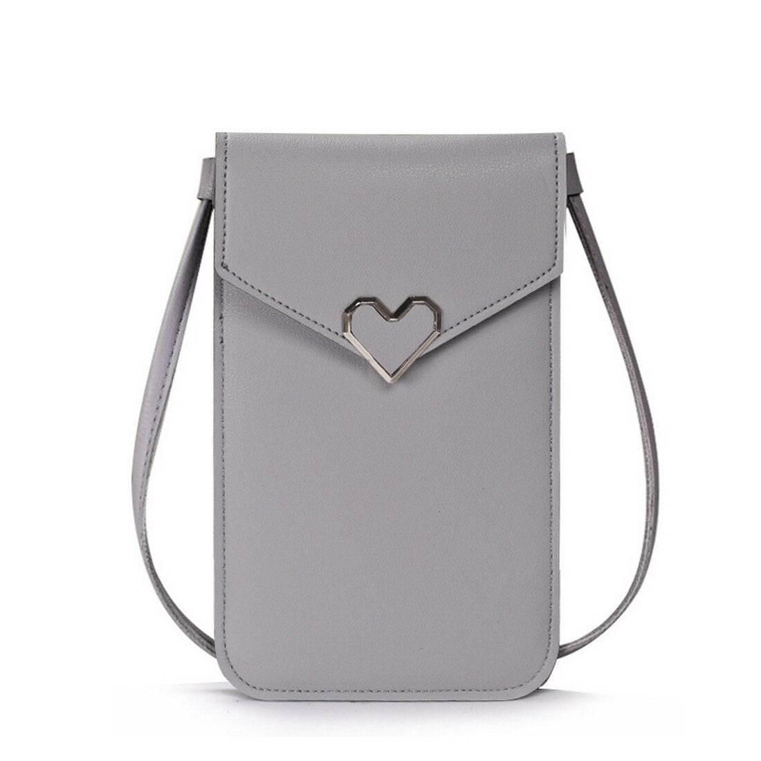 Touch Screen Cell Phone Purse Smartphone Wallet Leather Shoulder Strap Handbag Women Bag for Iphone X S10 Huawei P20