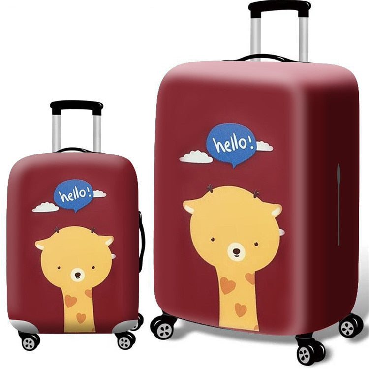 Thicken Suitcase Protective Covers For 18-32 Inch Suitcase Suitcase Travel Bag Trolley Elastic Luggage Cover