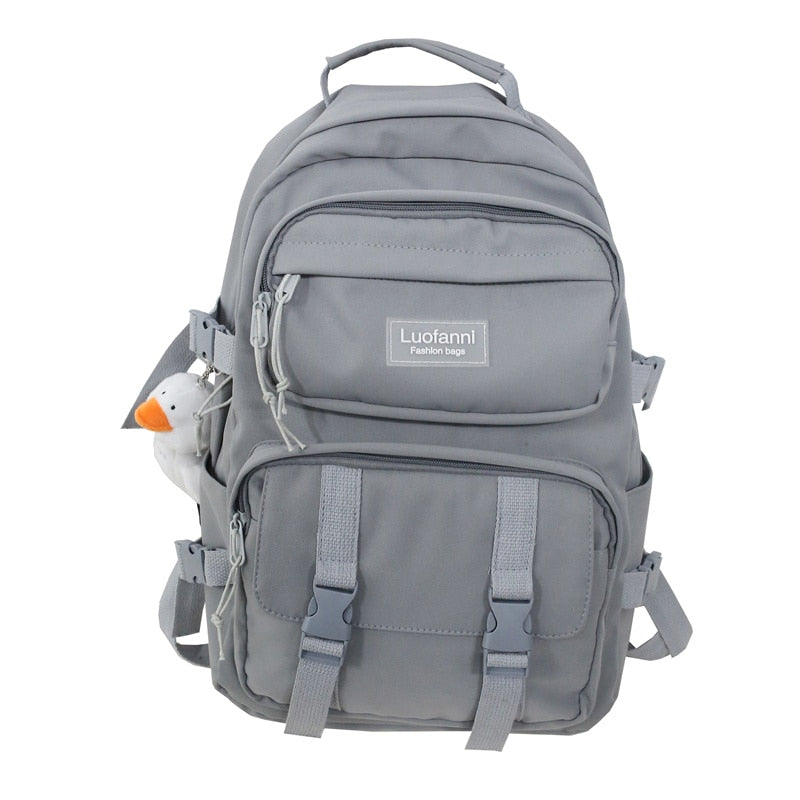 JOYPESSIE Fashion Men Backpack Waterproof Nylon Rucksack for Teenager Schoolbag Kawaii Women Bag Lovers Travel Shoulder Mochila