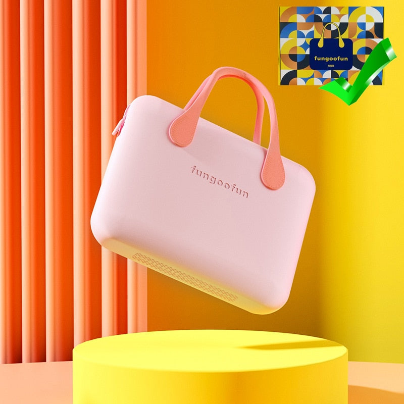 Business Laptop Bag Men and Women Light Tide 14-inch Notebook Storage Bag Japanese and Korean Trend Couples Carry Bags