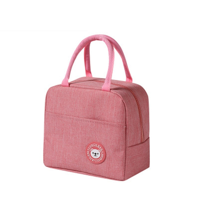 Insulated lunch bag For Women Kids Cooler Bag Thermal bag Portable Lunch Box Ice Pack Tote Food Picnic Bags Lunch Bags for Work