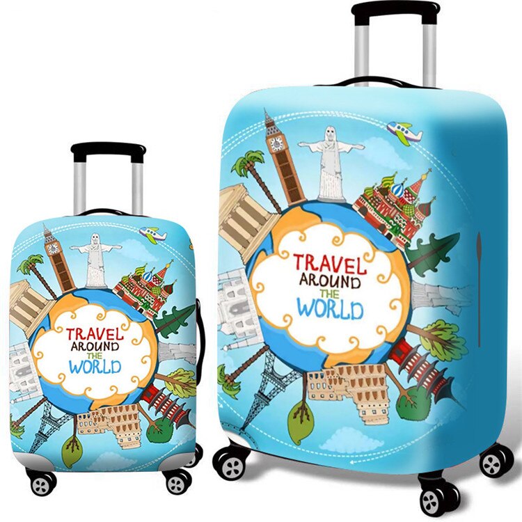 Thicken Suitcase Protective Covers For 18-32 Inch Suitcase Suitcase Travel Bag Trolley Elastic Luggage Cover