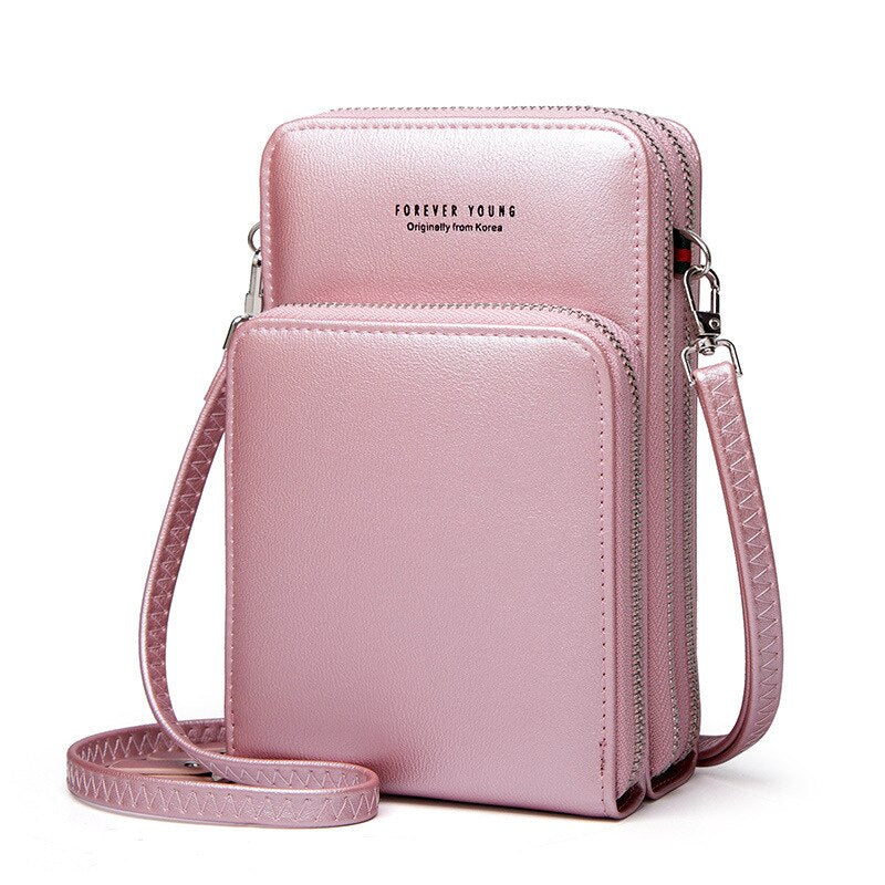 Pink Women Hand Bag Designers Luxury Handbags Women Shoulder Bags Female Phone Bags Small Ladies Fashion Brand Handbag New