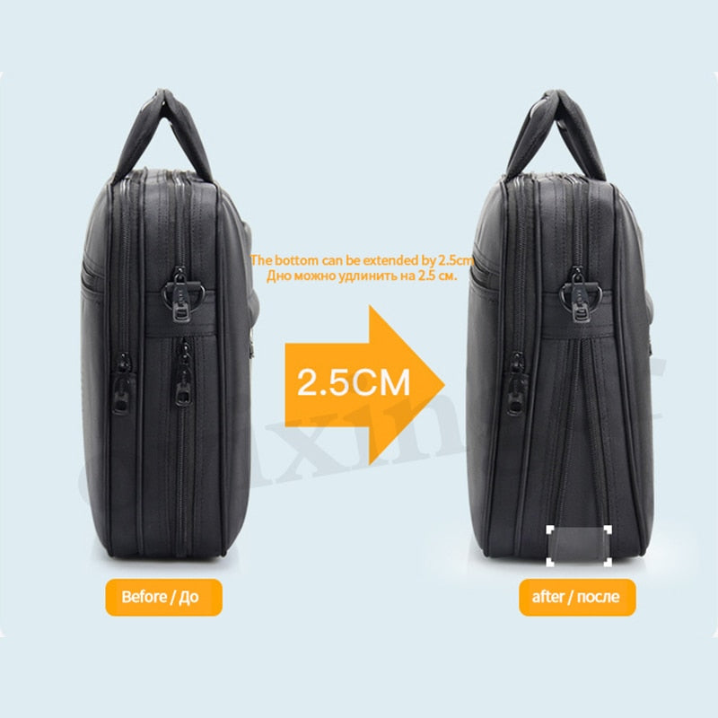 OYIXINGER Man's Laptop Bag Messenger Business Computer Bags Men Briefcase For Xiaomi Dell MacBook 14inch Male Shoulder Handbag