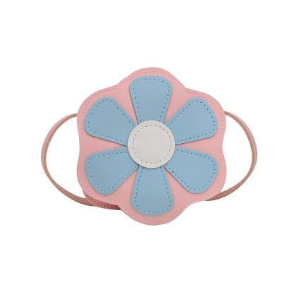 Lovely Children's PU Leather Red Messenger Bag Cute Girls Cartoon Shoulder Bags Princess Accessories Mini Coin Purse Handbags