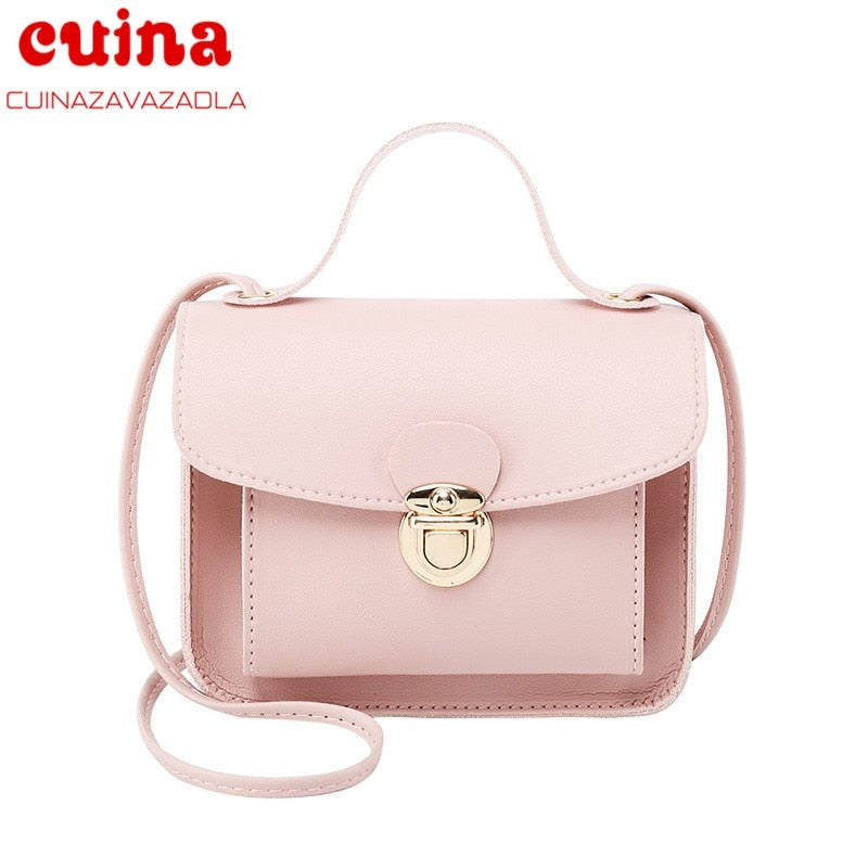 New Bags For Women Fashion Shoulder Bag Ladies Female Handbag Phone Purse Pu Leather Women Small Shell Crossbody Messenger Bag