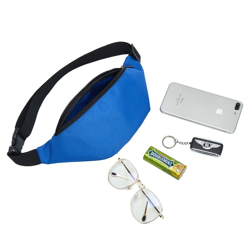 1PC New Waist Bag Female Belt New Brand Fashion Waterproof Chest Handbag Unisex Fanny Pack Ladies Waist Pack Belly Bags Purse
