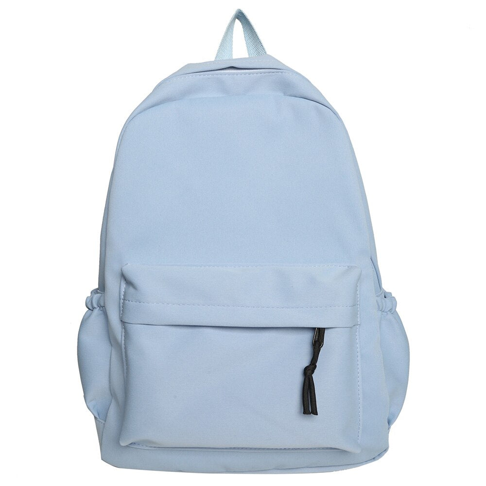 Trendy Women Laptop Purple College Bag Lady Kawaii Nylon Book Backpack Fashion Cute Girl Travel Bag Cool Female School Backpacks