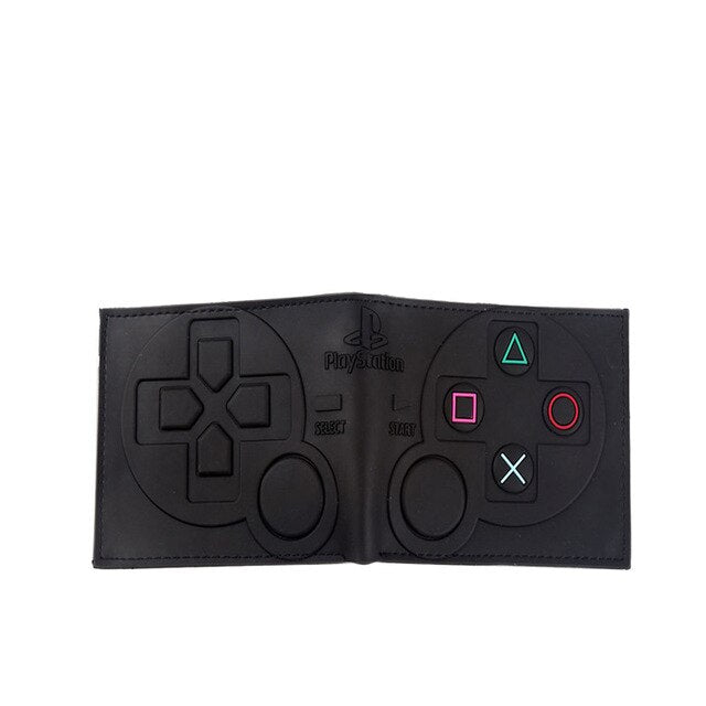 3D Touch Games Playstation Purse Anime Cartoon PVC Wallets for Students Boy Girl Money Coin Holder Short Wallet