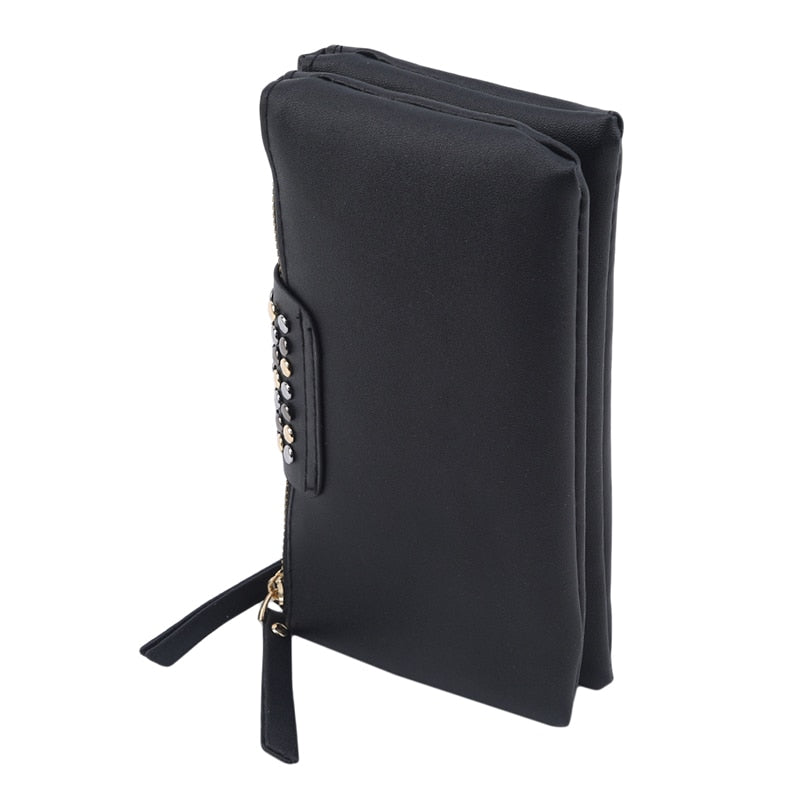 New Fashion Women Wallets Long Style Multi-functional Wallet Purse Fresh PU Leather Female Clutch Card Holder