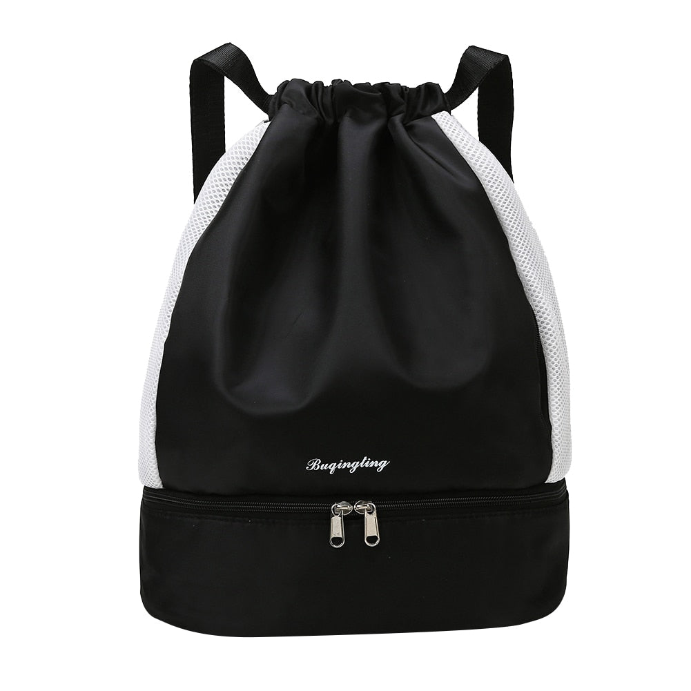 Sports Fitness Backpack Dry And Wet Separation Large Capacity Waterproof Beach Swimming Bag Wet And Dry Separation Sports Bag