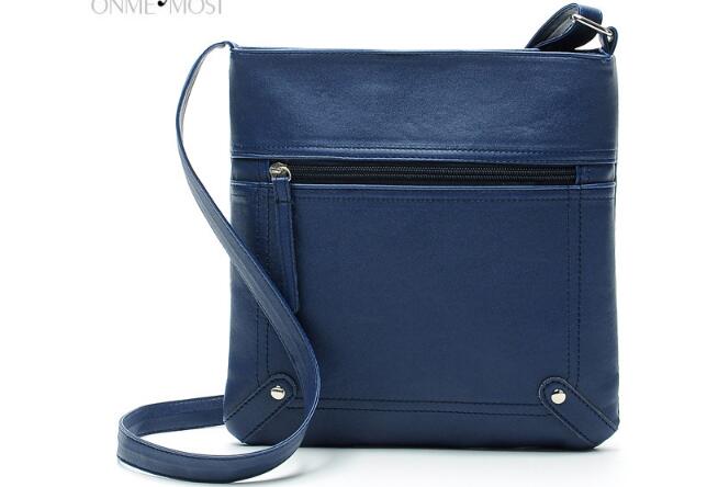 1pcs/lot Women Messenger Bags Females Bucket Bag Leather Crossbody Shoulder Bag