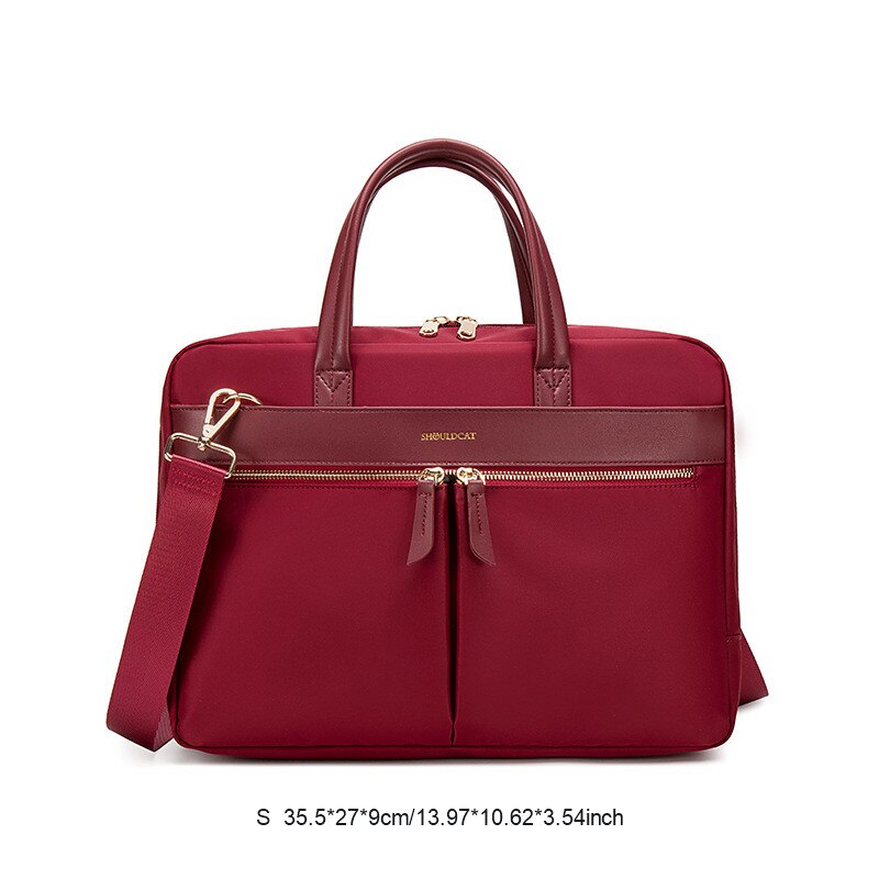 OYIXINGER Women's Briefcase Business Tote Messenger Bags For Female A4 Document Storage 13 14 15 Inch Laptop Bag For Macbook Hp