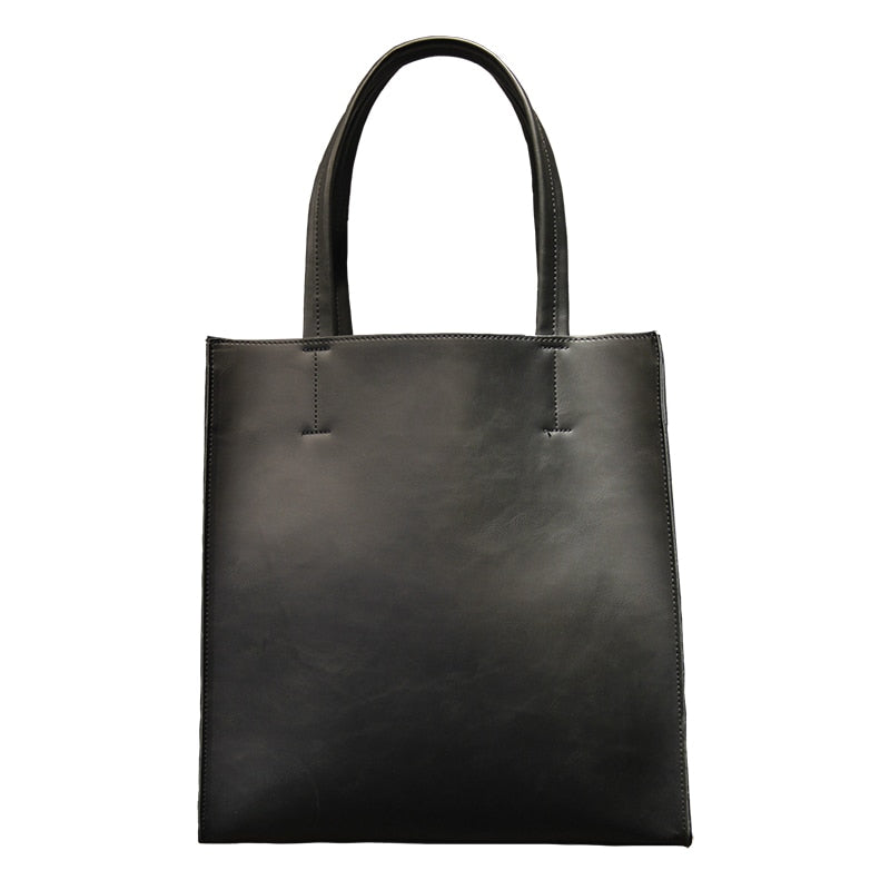 Xiao.P Casual Men's Handbag Vintage High Quality PU Leather Shoulder Bag Large Capacity Fashionable Men's Bag Unisex