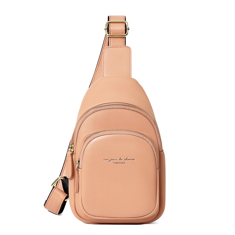 Fashion Chest & Waist Packs For Women Pu Leather Street Shoulder Bags High Quality Crossbody Bags Female Hip Hop Purses