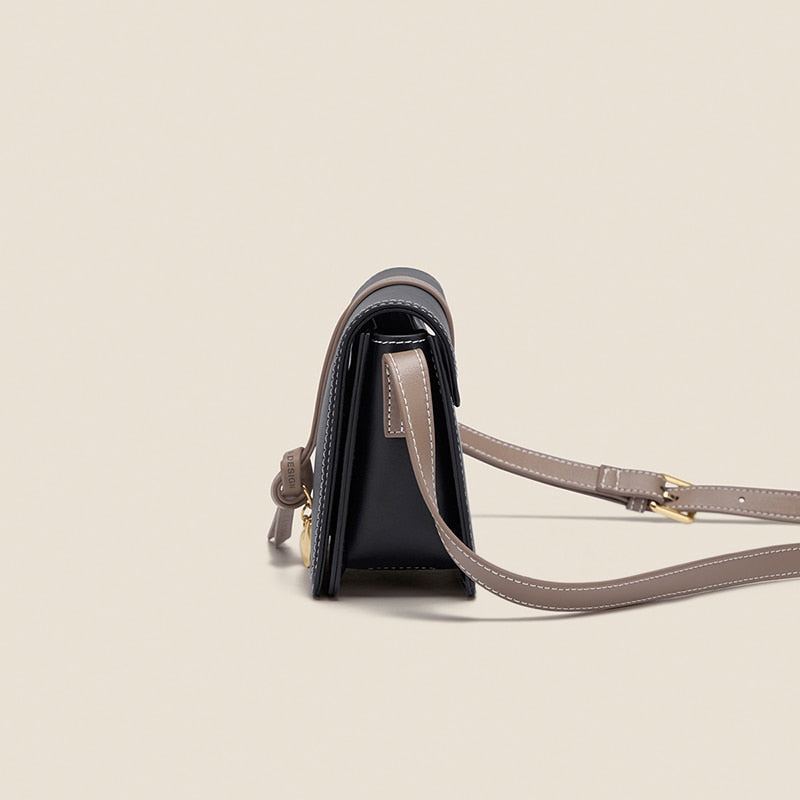 Cnoles Brand Designer Women Bag Crossbody Bag Genuine Leather Female Messenger Bags Lady Shoulder Bag